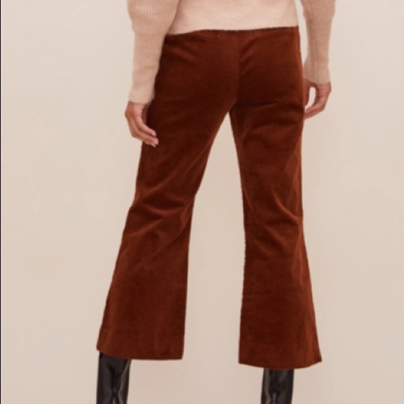 JASPER WIDE LEG PANT In Maple - Picture 5 of 6